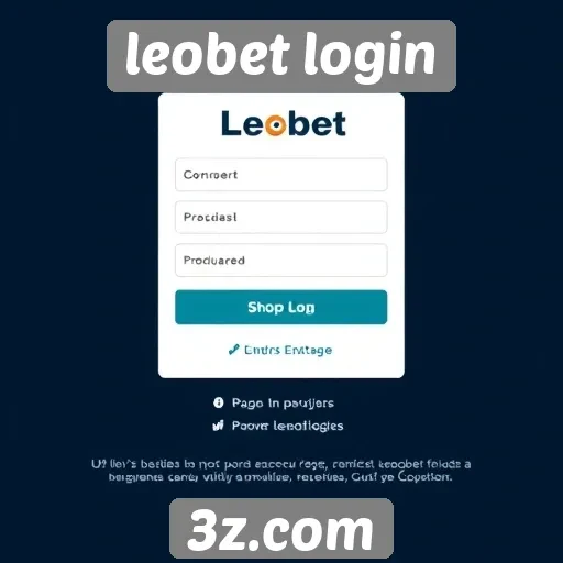Funcionalidades do leobet login para usuários iniciantes