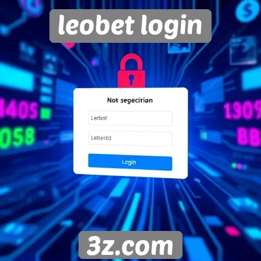 Análise da segurança no login do site Leobet